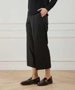 I.T.'S. international / イッツインターナショナル その他パンツ | ワイドクロップトパンツ《TRサキソニー裏起毛》