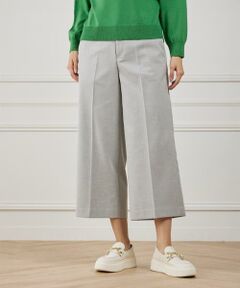 I.T.'S. international / イッツインターナショナル その他パンツ | ワイドクロップトパンツ《TRサキソニー裏起毛》