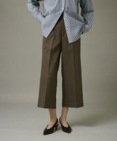 I.T.'S. international / イッツインターナショナル その他パンツ | ワイドクロップトパンツ《TRサキソニー裏起毛》
