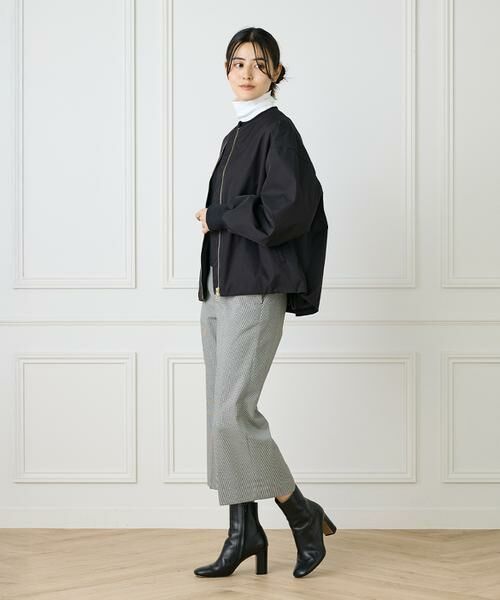 I.T.'S. international / イッツインターナショナル その他パンツ | ワイドクロップトパンツ《TRサキソニー裏起毛》 | 詳細11