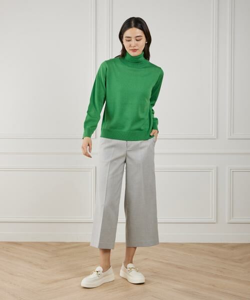 I.T.'S. international / イッツインターナショナル その他パンツ | ワイドクロップトパンツ《TRサキソニー裏起毛》 | 詳細15