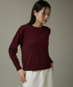 I.T.'S. international / イッツインターナショナル ニット・セーター | ウォッシャブルウールベーシッククルーネックニット《HARMONY》