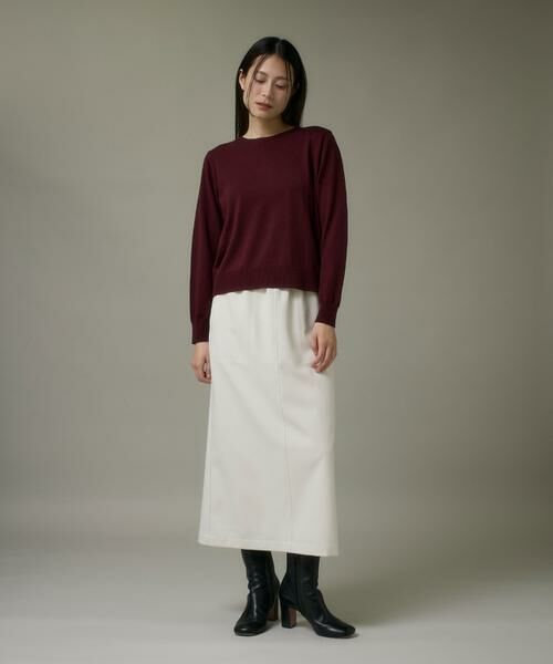 I.T.'S. international / イッツインターナショナル ニット・セーター | ウォッシャブルウールベーシッククルーネックニット《HARMONY》 | 詳細10