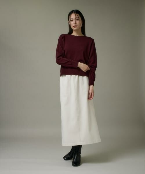 I.T.'S. international / イッツインターナショナル ニット・セーター | ウォッシャブルウールベーシッククルーネックニット《HARMONY》 | 詳細11