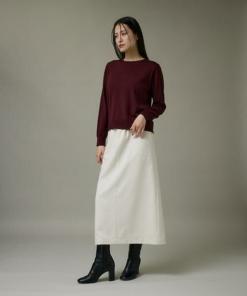 I.T.'S. international / イッツインターナショナル ニット・セーター | ウォッシャブルウールベーシッククルーネックニット《HARMONY》 | 詳細12