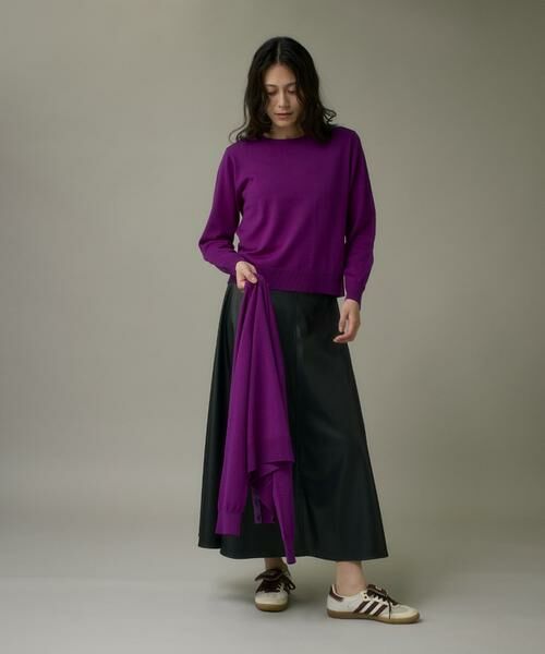 I.T.'S. international / イッツインターナショナル ニット・セーター | ウォッシャブルウールベーシッククルーネックニット《HARMONY》 | 詳細3