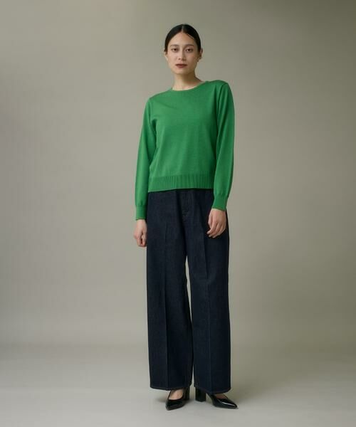 I.T.'S. international / イッツインターナショナル ニット・セーター | ウォッシャブルウールベーシッククルーネックニット《HARMONY》 | 詳細7