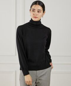 I.T.'S. international / イッツインターナショナル ニット・セーター | ウォッシャブルウールベーシックタートルネックニット《HARMONY》