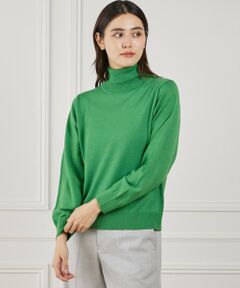 I.T.'S. international / イッツインターナショナル ニット・セーター | ウォッシャブルウールベーシックタートルネックニット《HARMONY》