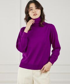 I.T.'S. international / イッツインターナショナル ニット・セーター | ウォッシャブルウールベーシックタートルネックニット《HARMONY》