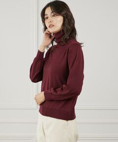 I.T.'S. international / イッツインターナショナル ニット・セーター | ウォッシャブルウールベーシックタートルネックニット《HARMONY》