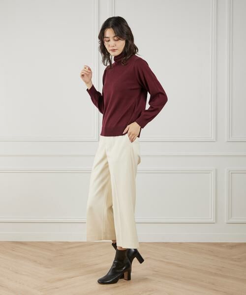 I.T.'S. international / イッツインターナショナル ニット・セーター | ウォッシャブルウールベーシックタートルネックニット《HARMONY》 | 詳細12