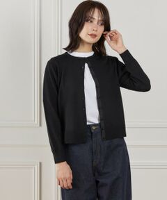 I.T.'S. international / イッツインターナショナル カーディガン・ボレロ | ウォッシャブルウールクルーネックカーディガン《HARMONY》