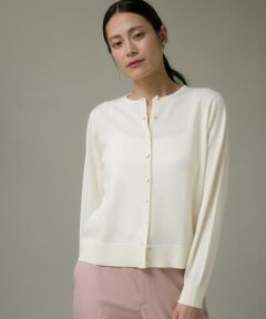 I.T.'S. international / イッツインターナショナル カーディガン・ボレロ | ウォッシャブルウールクルーネックカーディガン《HARMONY》