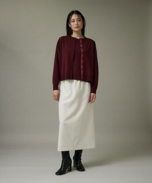 I.T.'S. international / イッツインターナショナル カーディガン・ボレロ | ウォッシャブルウールクルーネックカーディガン《HARMONY》 | 詳細11