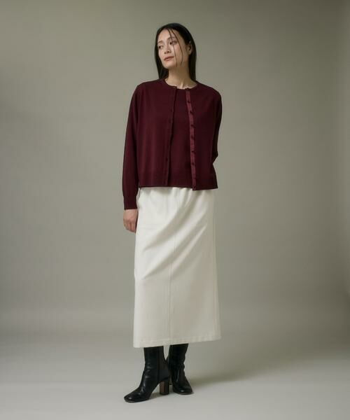 I.T.'S. international / イッツインターナショナル カーディガン・ボレロ | ウォッシャブルウールクルーネックカーディガン《HARMONY》 | 詳細12