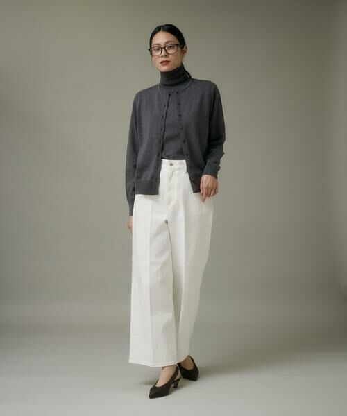 I.T.'S. international / イッツインターナショナル カーディガン・ボレロ | ウォッシャブルウールクルーネックカーディガン《HARMONY》 | 詳細14