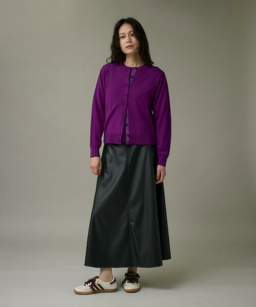 I.T.'S. international / イッツインターナショナル カーディガン・ボレロ | ウォッシャブルウールクルーネックカーディガン《HARMONY》 | 詳細8