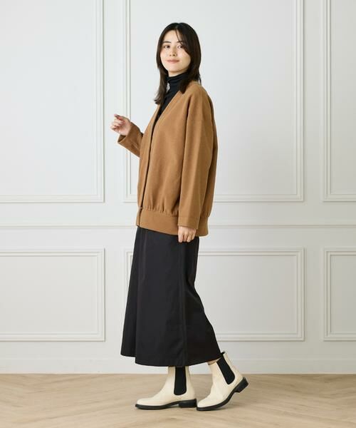 I.T.'S. international / イッツインターナショナル カットソー | 長袖ハイネックプルオーバー《スビン綿MIXフライス》 | 詳細12