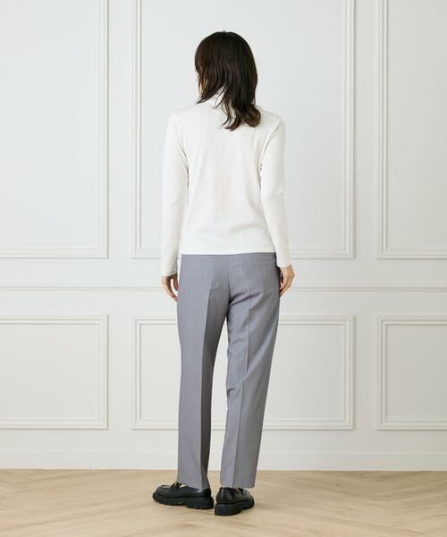 I.T.'S. international / イッツインターナショナル カットソー | 長袖ハイネックプルオーバー《スビン綿MIXフライス》 | 詳細4