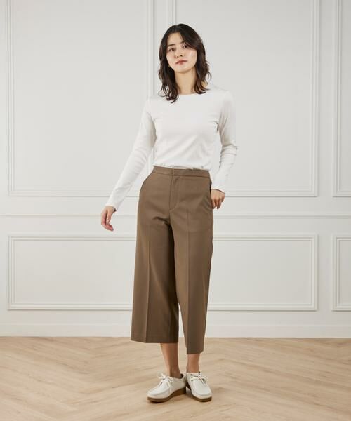 I.T.'S. international / イッツインターナショナル Tシャツ | 長袖クルーネックプルオーバー《スビン綿MIXフライス》 | 詳細10