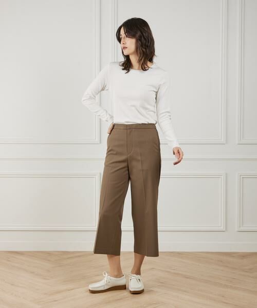 I.T.'S. international / イッツインターナショナル Tシャツ | 長袖クルーネックプルオーバー《スビン綿MIXフライス》 | 詳細11