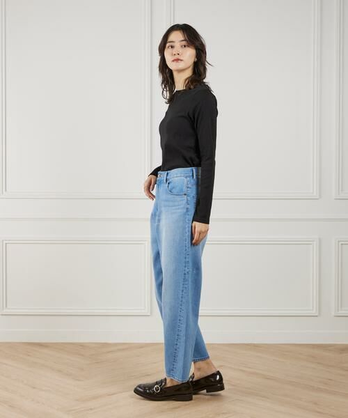 I.T.'S. international / イッツインターナショナル Tシャツ | 長袖クルーネックプルオーバー《スビン綿MIXフライス》 | 詳細4