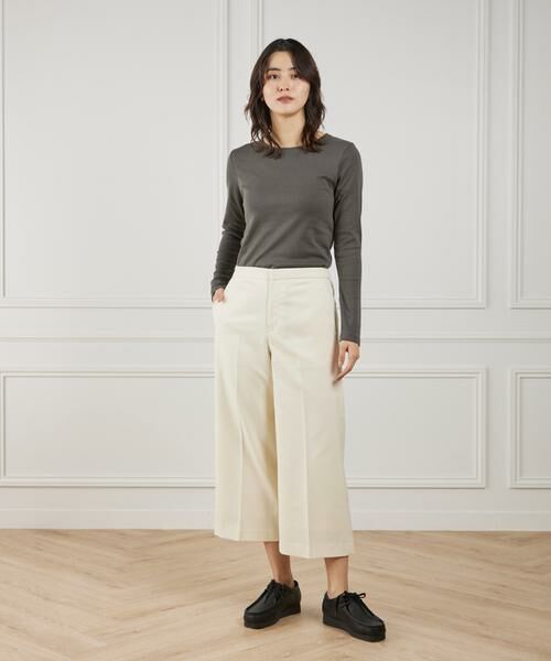 I.T.'S. international / イッツインターナショナル Tシャツ | 長袖クルーネックプルオーバー《スビン綿MIXフライス》 | 詳細6