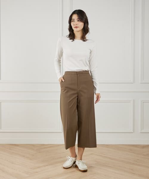 I.T.'S. international / イッツインターナショナル Tシャツ | 長袖クルーネックプルオーバー《スビン綿MIXフライス》 | 詳細9