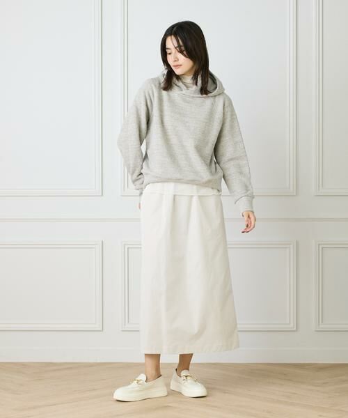 I.T.'S. international / イッツインターナショナル カットソー | チュールドッキングハイネックカットソー | 詳細8