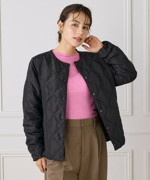 I.T.'S. international/イッツインターナショナル クルーネックダウンジャケット《TAIONコラボレーション》 ブラック 09 I.T.'S. international/イッツインターナショナル クルーネックダウンジャケット《TAIONコラボレーション》 ブラック 09