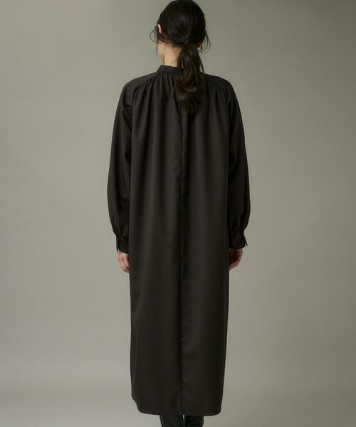 I.T.'S. international / イッツインターナショナル ミニ丈・ひざ丈ワンピース | ウール２WAYワンピース《アリエスウール Super120S'》 | 詳細14