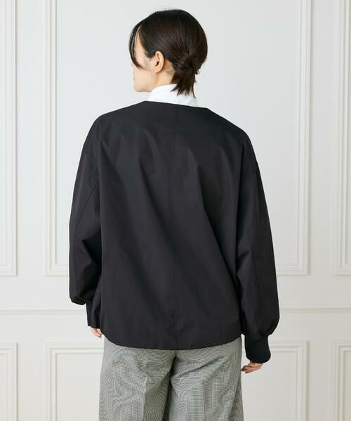 I.T.'S. international / イッツインターナショナル ブルゾン | メモリーツイルノーカラーブルゾン | 詳細13