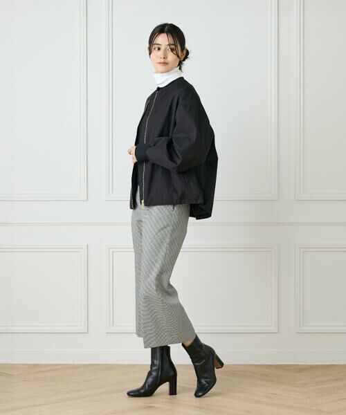 I.T.'S. international / イッツインターナショナル ブルゾン | メモリーツイルノーカラーブルゾン | 詳細3