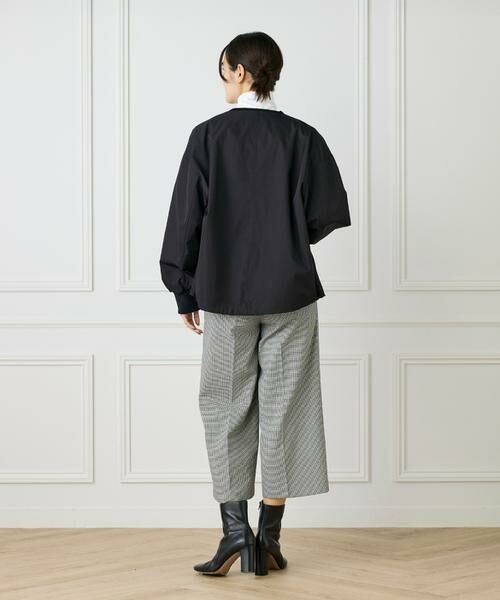 I.T.'S. international / イッツインターナショナル ブルゾン | メモリーツイルノーカラーブルゾン | 詳細4