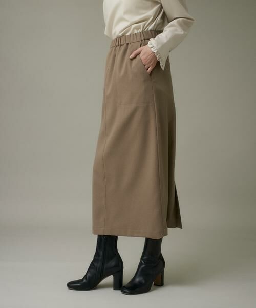 I.T.'S. international / イッツインターナショナル ミニ・ひざ丈スカート | イージースカート《ウーリッシュフラノライト》 | 詳細12