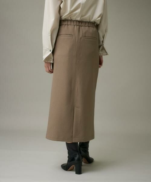 I.T.'S. international / イッツインターナショナル ミニ・ひざ丈スカート | イージースカート《ウーリッシュフラノライト》 | 詳細13