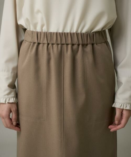 I.T.'S. international / イッツインターナショナル ミニ・ひざ丈スカート | イージースカート《ウーリッシュフラノライト》 | 詳細14