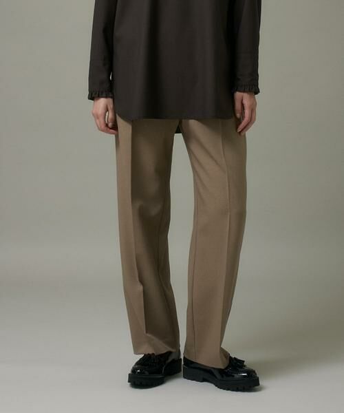 I.T.'S. international / イッツインターナショナル その他パンツ | イージーストレートパンツ《ウーリッシュフラノライト》 | 詳細1