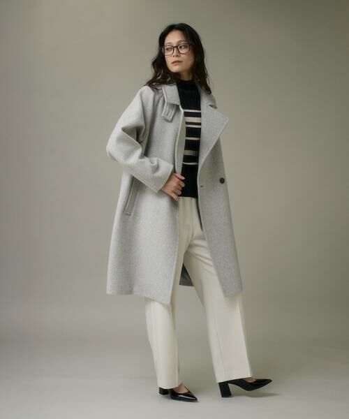 I.T.'S. international / イッツインターナショナル その他パンツ | イージーストレートパンツ《ウーリッシュフラノライト》 | 詳細10