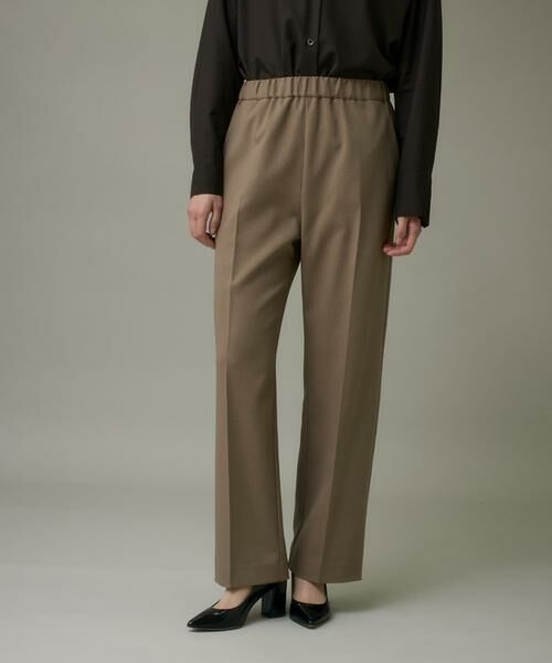 I.T.'S. international / イッツインターナショナル その他パンツ | イージーストレートパンツ《ウーリッシュフラノライト》 | 詳細14