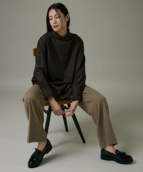 I.T.'S. international / イッツインターナショナル その他パンツ | イージーストレートパンツ《ウーリッシュフラノライト》 | 詳細2