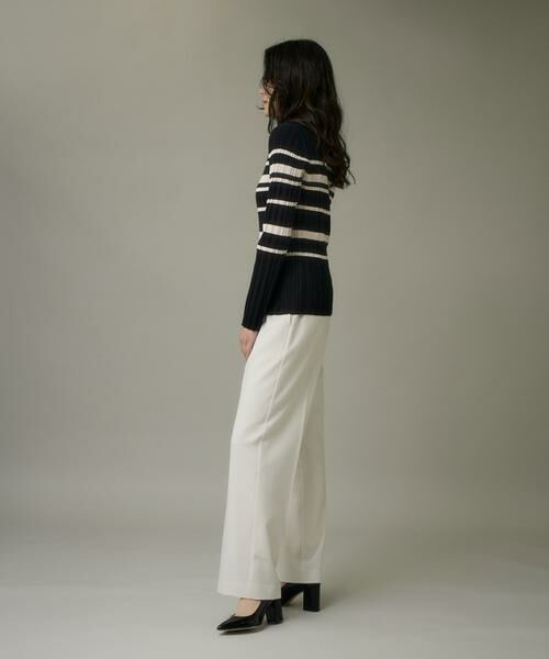 I.T.'S. international / イッツインターナショナル その他パンツ | イージーストレートパンツ《ウーリッシュフラノライト》 | 詳細7