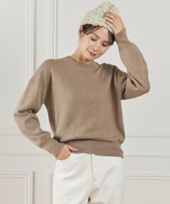 I.T.'S. international / イッツインターナショナル ニット・セーター | クルーネックニットプルオーバー《Melty air organic coton》