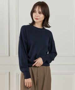 I.T.'S. international / イッツインターナショナル ニット・セーター | クルーネックニットプルオーバー《Melty air organic coton》