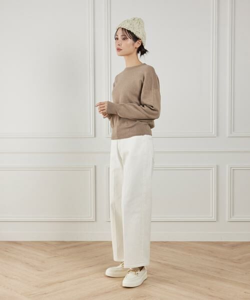 I.T.'S. international / イッツインターナショナル ニット・セーター | クルーネックニットプルオーバー《Melty air organic coton》 | 詳細11