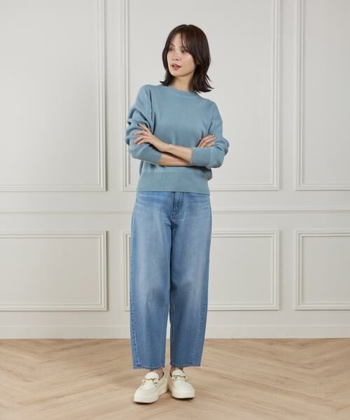 I.T.'S. international / イッツインターナショナル ニット・セーター | クルーネックニットプルオーバー《Melty air organic coton》 | 詳細13