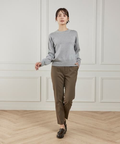 I.T.'S. international / イッツインターナショナル ニット・セーター | クルーネックニットプルオーバー《Melty air organic coton》 | 詳細6