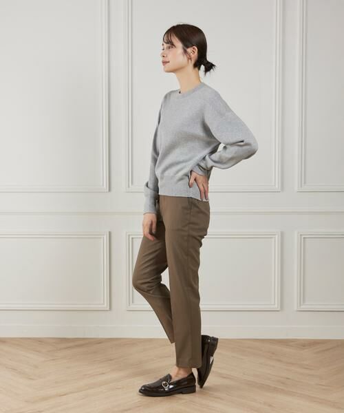 I.T.'S. international / イッツインターナショナル ニット・セーター | クルーネックニットプルオーバー《Melty air organic coton》 | 詳細7