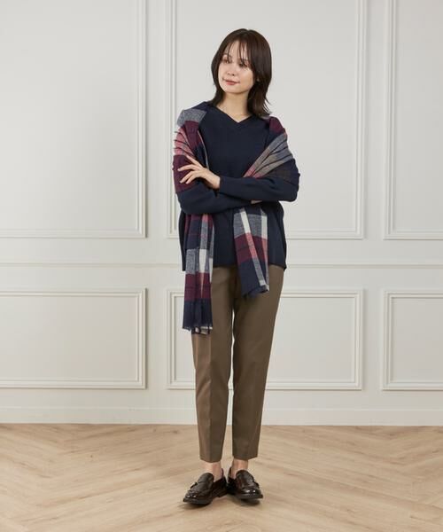 I.T.'S. international / イッツインターナショナル ニット・セーター | Vネックニットプルオーバー《Melty air organic cotton》 | 詳細12